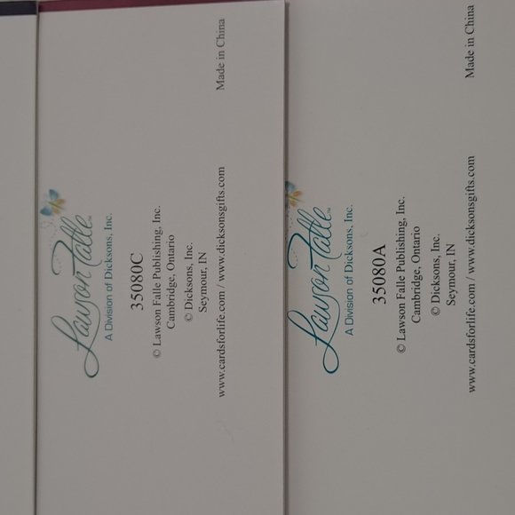 Lawson Falle Inspirational Cards Couples Scripture Floral W/Envelopes Set Of 8 - Picture 12 of 12